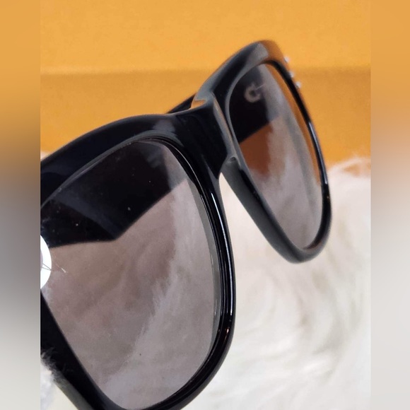 ?VALENTINO Black Studded Wayfarer Sunglasses? main image 6